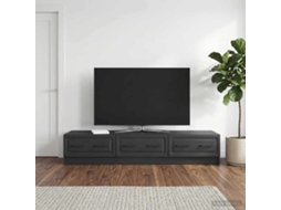 Vidaxl Gabinete para Tv Preto 147 X 34,5 X 27 Cm Derivados de Madeira