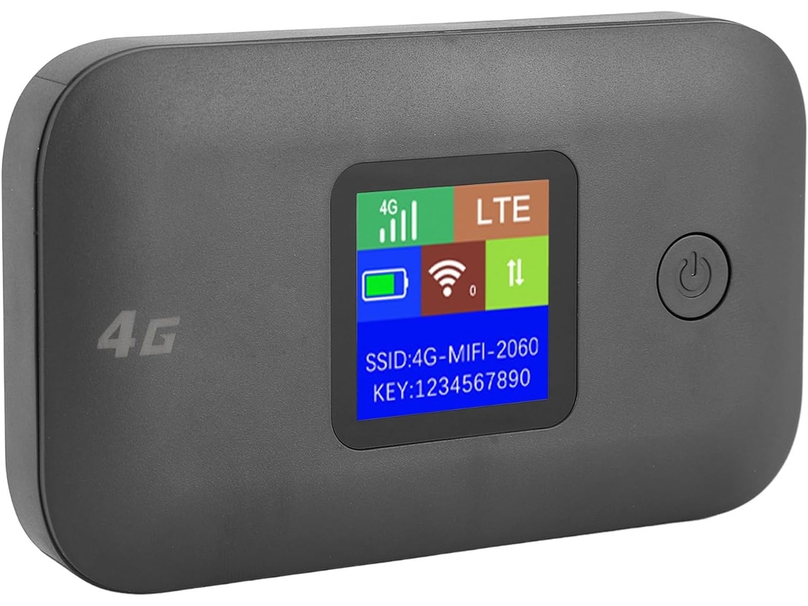 Hotspot Móvel 4g Lte, Bateria De 3000mah Com Slot Para Cartão Sim 8 A