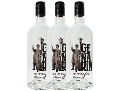 Cachaça GENARÍN Genarín Blanco (0.7 L - 3 unidades)