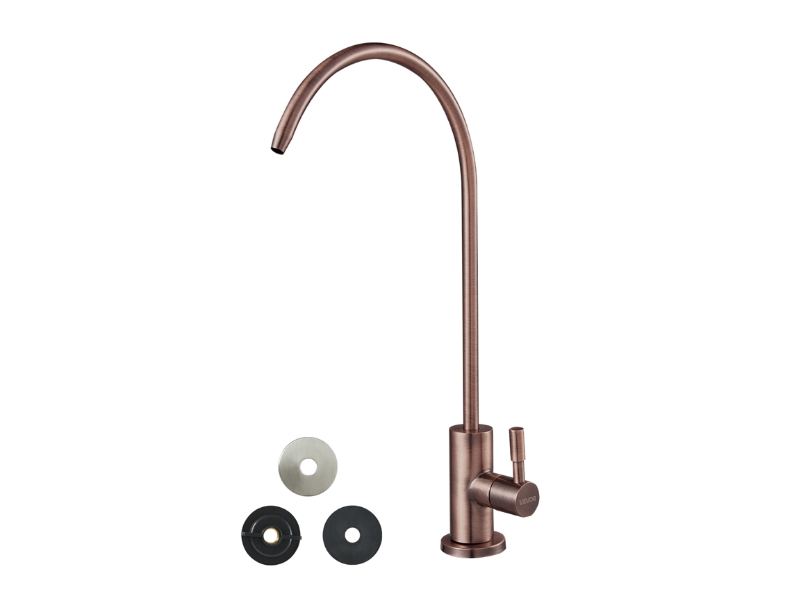 Torneira Vevor De Osmose Inversa Com Filtro Para Água Potável Sem Chumbo, Acabamento Bronze Antigo