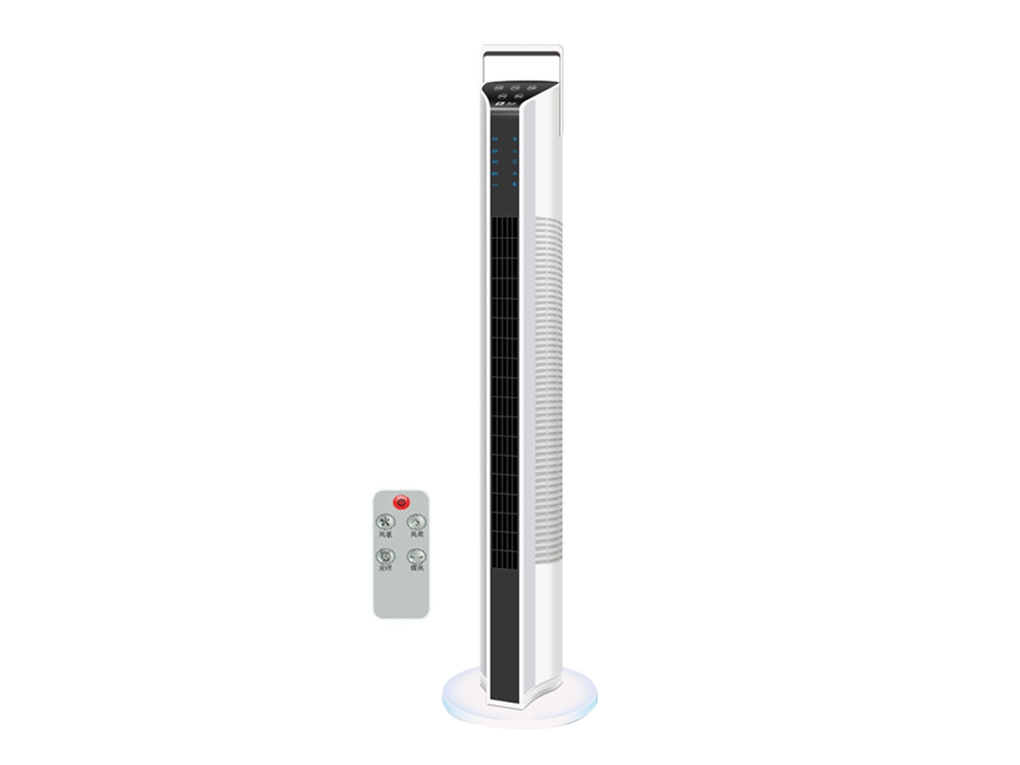 Ventilador De Torre Laxiscreed, Silencioso, Sem Lâminas E Oscilação De 60°