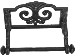 Porta Papel Toalha De Ferro Fundido Ounona, Suporte De Parede Rústico Para Guardanapos Com Design Decorativo Em Espiral
