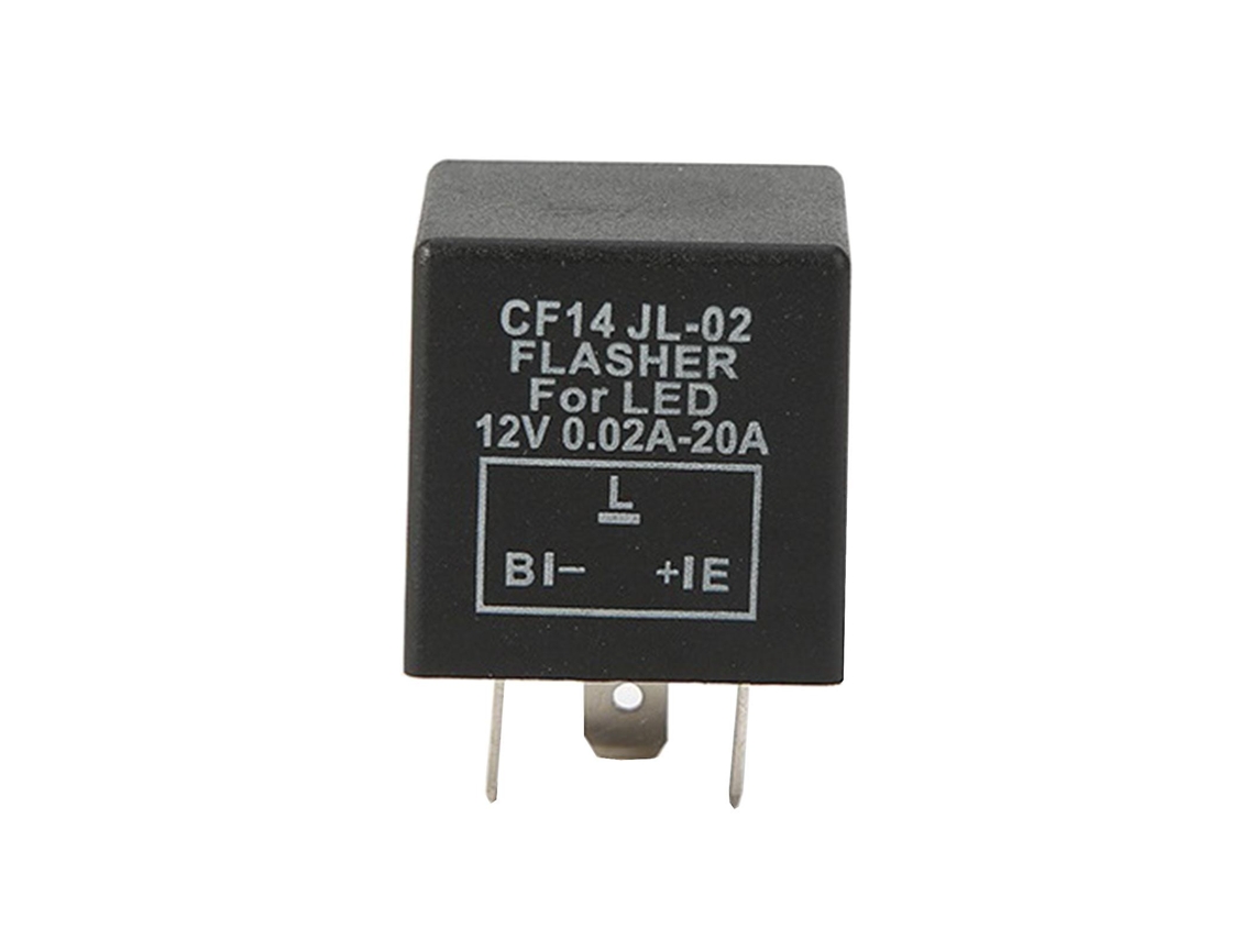 Relé Universal Da Luz Do Sinal de Volta Do Pin Cf13/Cf14 Do Automóvel 12V 20A 3 Bens ALLINLESS