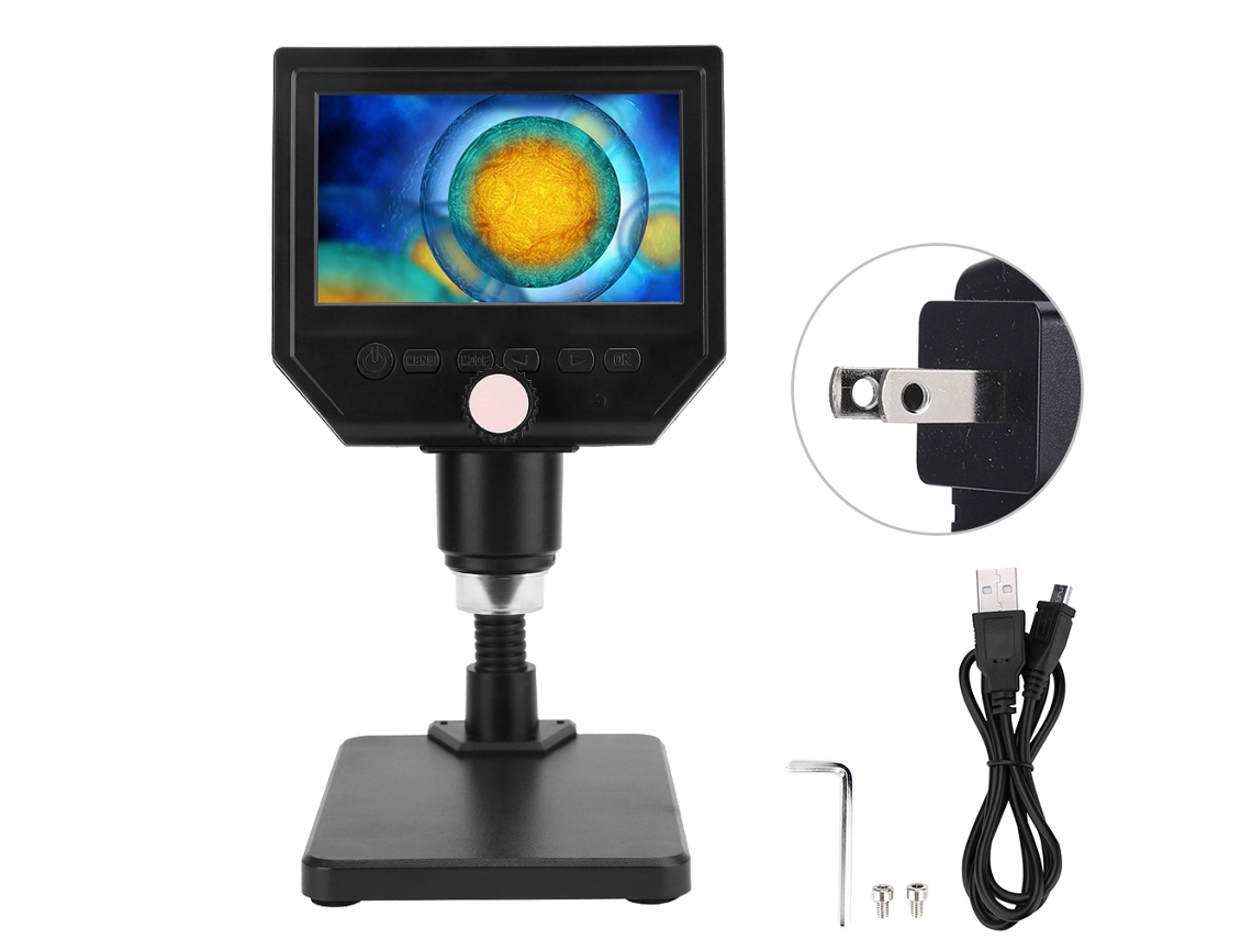 Magnificador Digital (alta Definição Com Tela De 4,3 Polegadas, Ampliação De 600x)