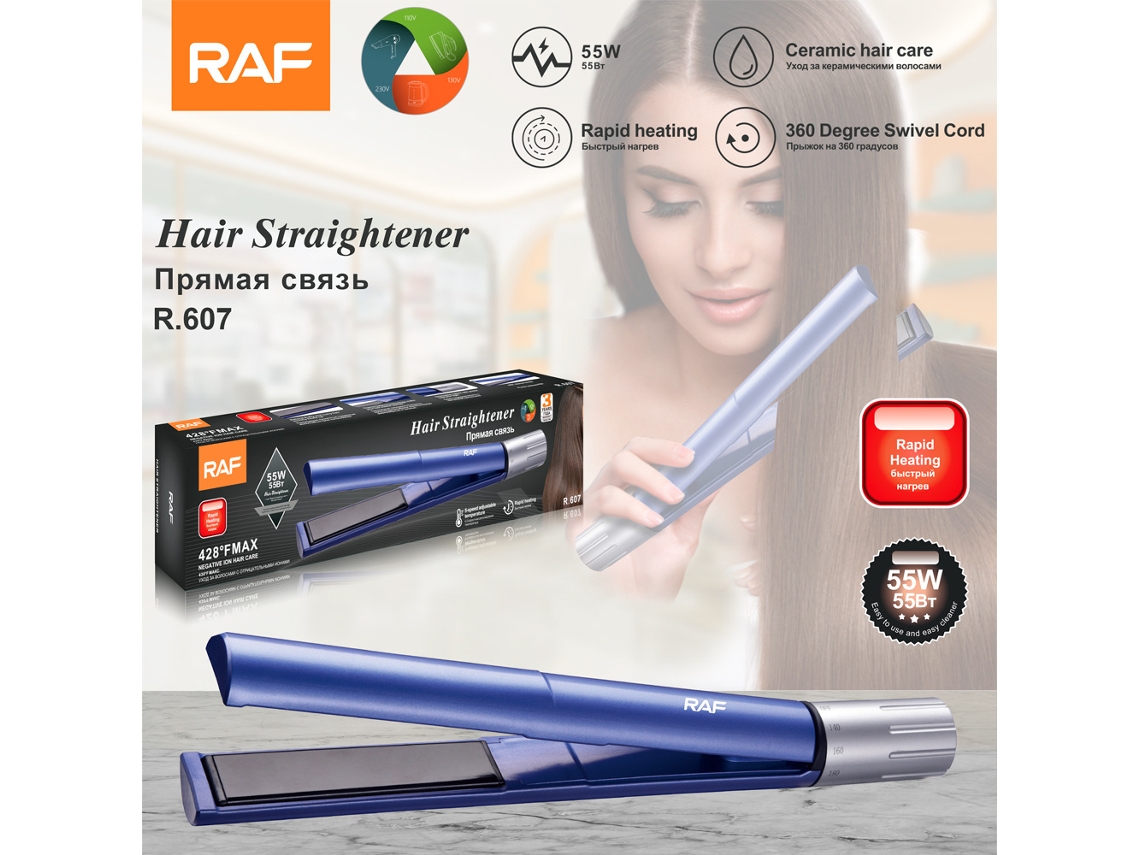 Talas de Aquecimento para Alisamento de Cabelo Euro gauge Encrespadores de Cabelo Portáteis Lcd Home Puffy Multifunction Curling Stick MDUG