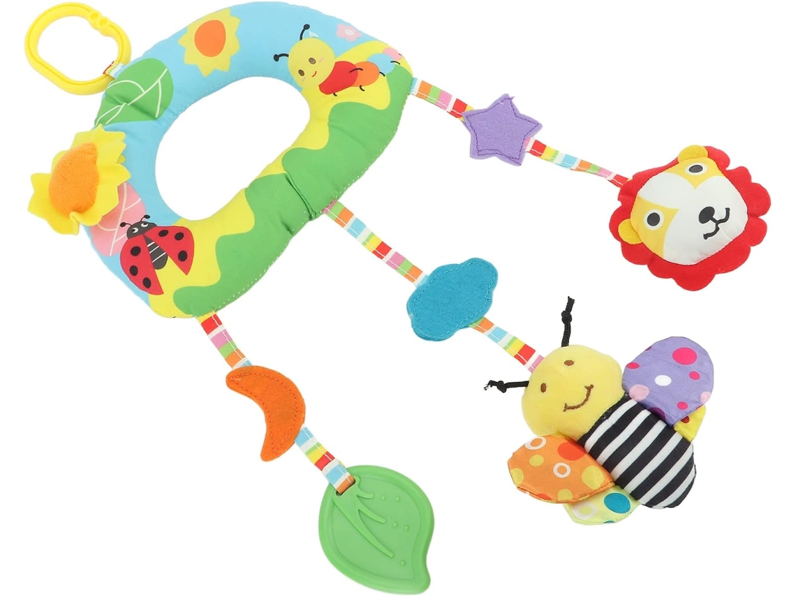 Brinquedo Educativo De Pelúcia Em Formato De Animal Para Bebê, Ideal Para Cadeirinha De Carro (novo)