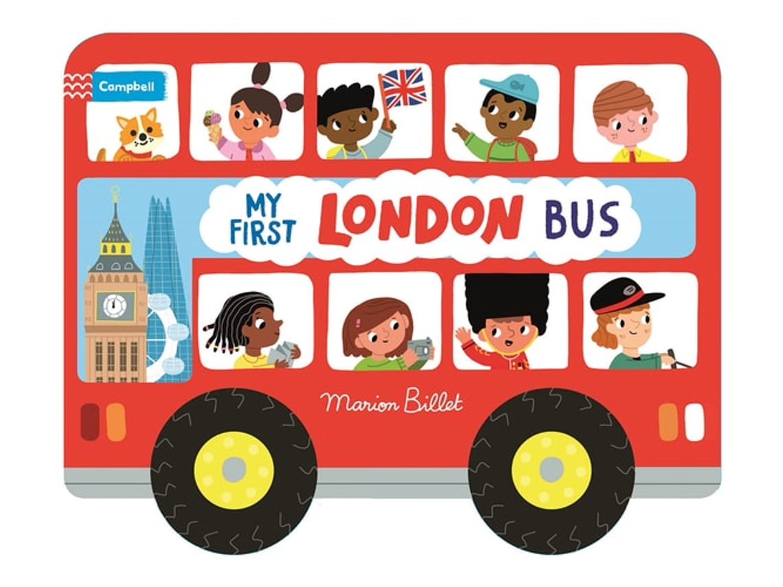 Livro Whizzy Wheels My First London Bus de Marion Billet (Inglês - Capa Dura)