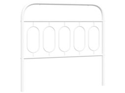 Headboard, Headboards Vidaxl Branco Aço (100 Cm)