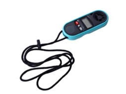 Dispositivo Portátil Para Medição De Velocidade Do Vento E Temperatura, Com Visor Lcd Retroiluminado