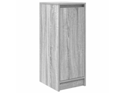 Shoe Cabinet, Shoe Cabinets Vidaxl Cinzeto Madeira Processada (n/a)