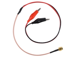 Laxiscreed Cabo De Conexão Rf Para Testes Com Pontas Vermelha E Preta