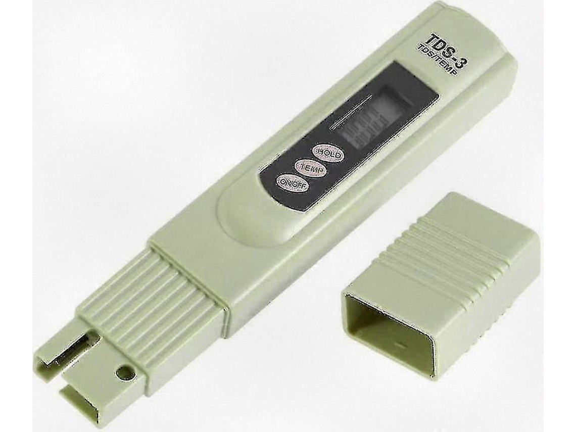 Testador Digital De Qualidade De Água Tds 3 Para Água Potável, Hidroponia, Aquários E Piscinas Com Medição De Temperatura E Ppm Slowmoose