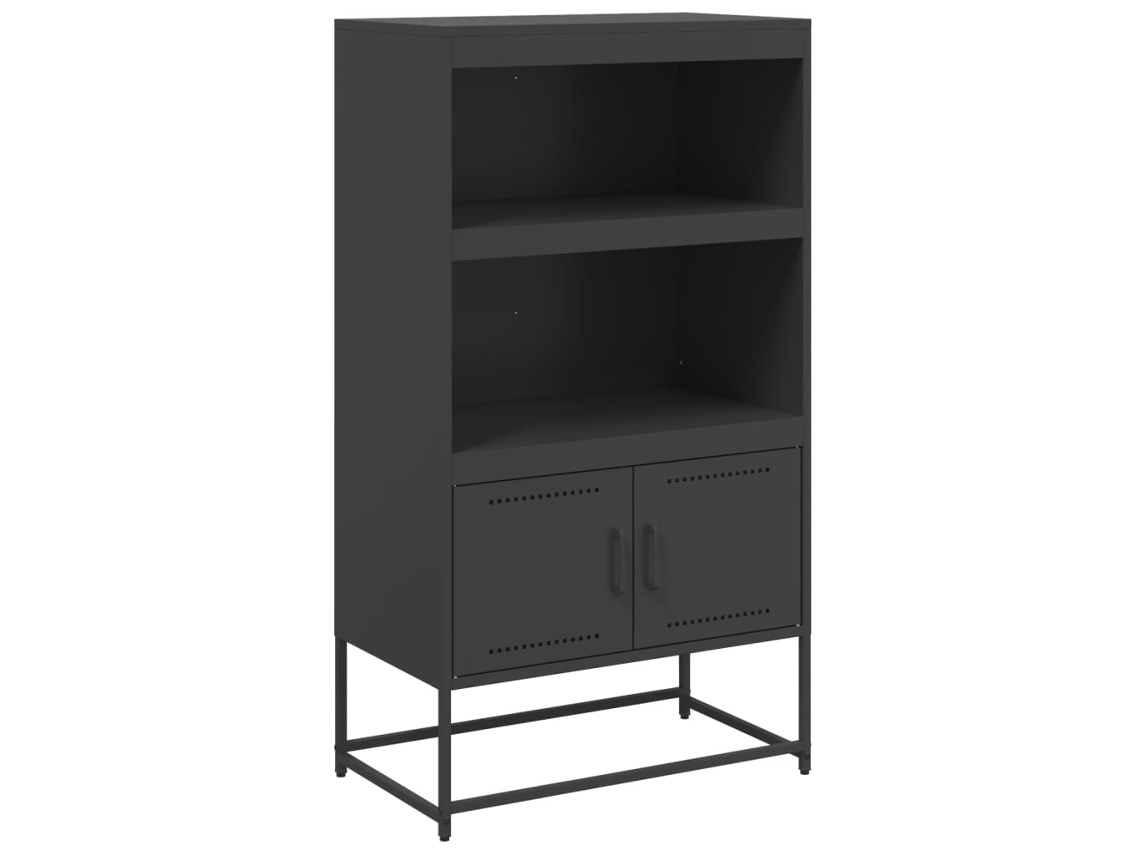 Highboard, Highboards Vidaxl Preto Aço (n/a)