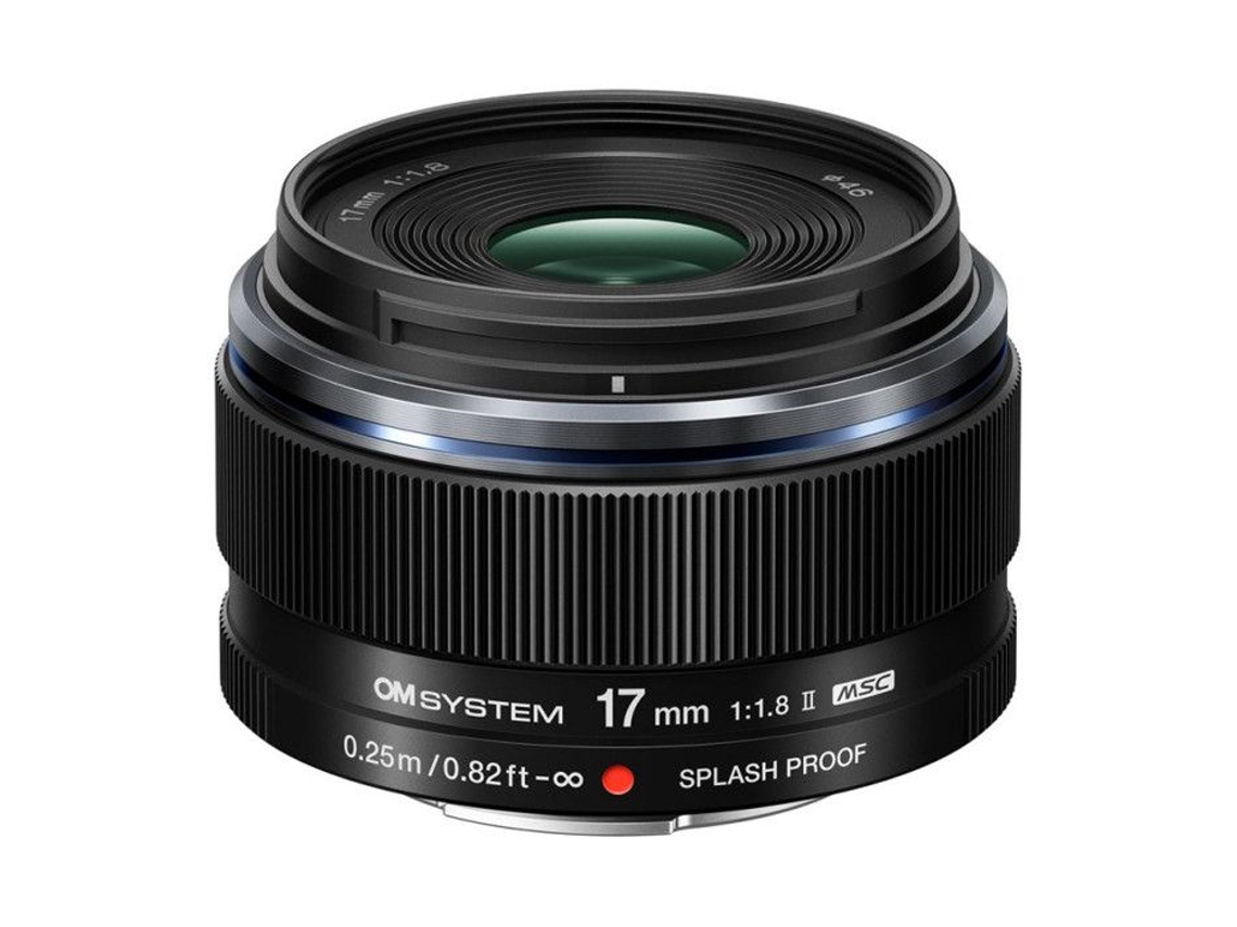Objetivo De Focal Fixa Om System M.zuiko Digital 17 Mm F 1.8 Ii Preto Para Montagem Micro 4 3