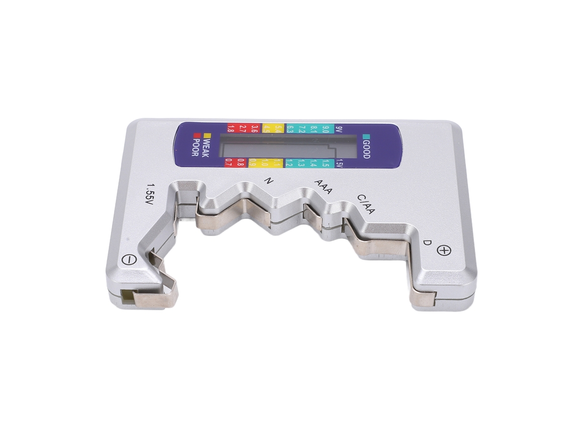Laxiscreed Testador De Baterias Digital Portátil Para Capacidades Até 150mah