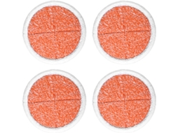 Conjunto de 4 esponjas de limpeza pesada, compatíveis com Bissell BRILVIBERA