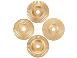 Kit De Discos Corte Para Esmerilhadeira Angular Com 4 Peças Lixar E Cortar