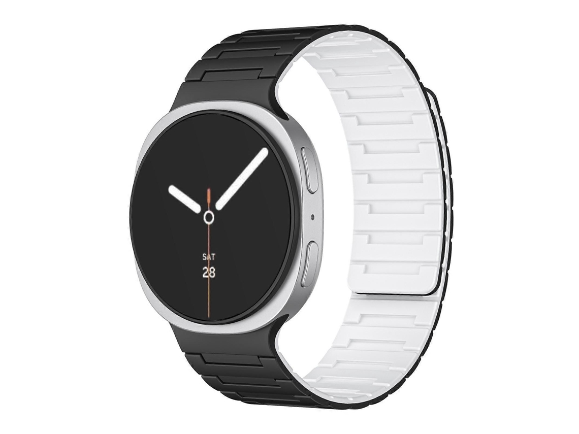 Pulseira Magnética De Silicone Macio Para Samsung Galaxy Watch8 / Watch8 Classic