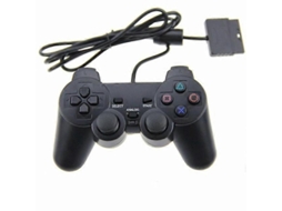 Controle Com Fio Para Ps2, Gamepad Com Dupla Vibração, Controle Transparente, Gamepad, Joystick Para Sony Playstation Ps2. Hengjian