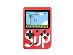 Sup Mini Console De Jogos Portátil Com Tela De 3 Polegadas E 400 Jogos Versão Para Um Jogador Vermelho Yuysan