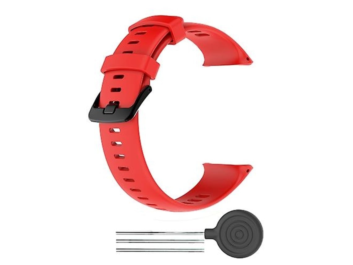 Pulseira De Silicone, Compatível Com Relógio Polar Vantage V2, Vermelha
