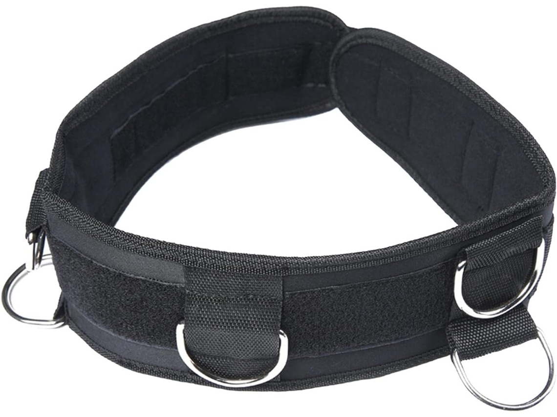 Faixa De Cintura Acolchoada Ajustável Para Fitness, Corrida E Academia, Com Resistência Agilidade