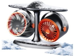 Ventilador De Mesa Pequeno, Silencioso, Portátil, Recarregável E