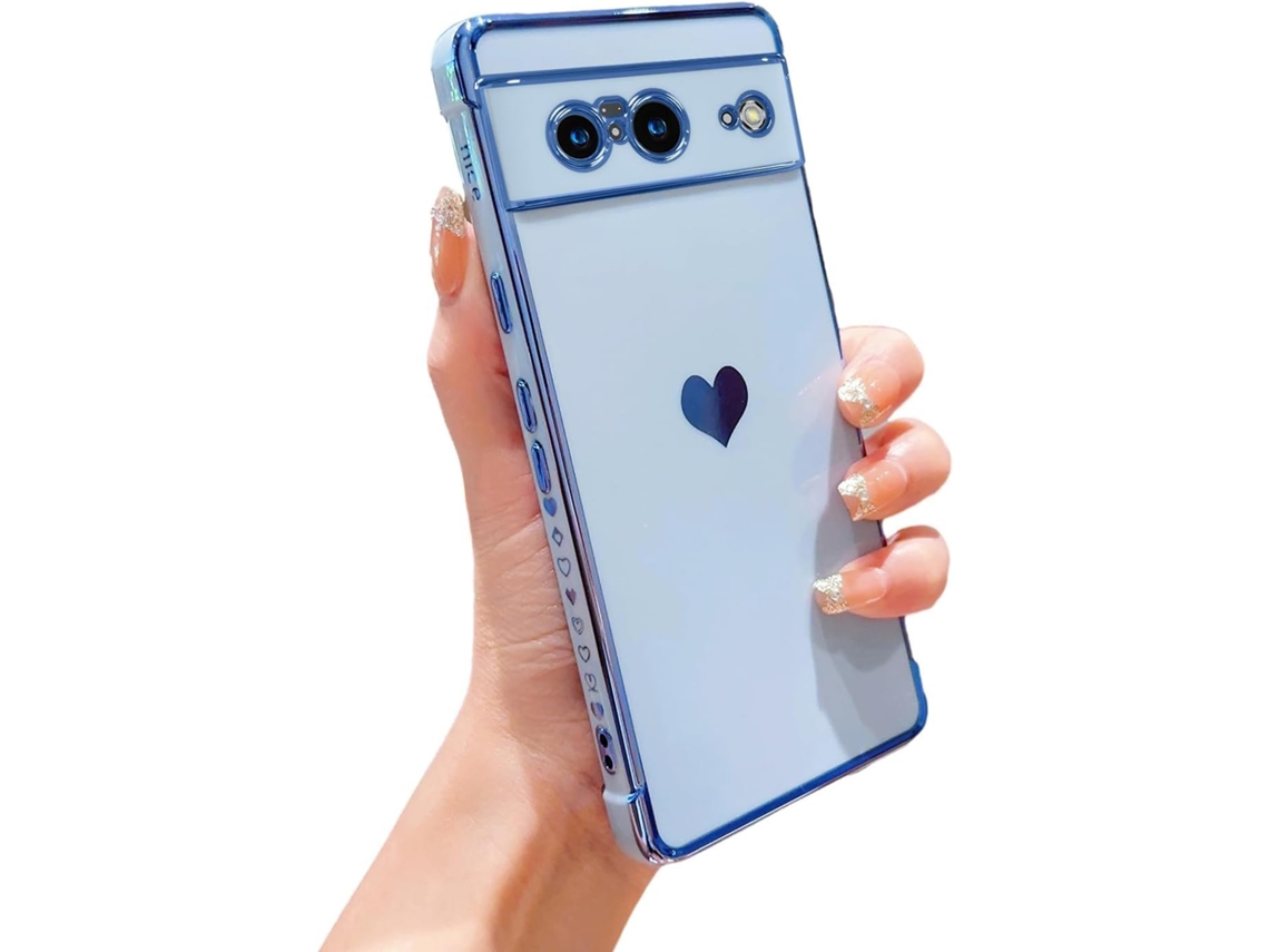 Capa De Tpu Para Celular Google Pixel 8 - Azul