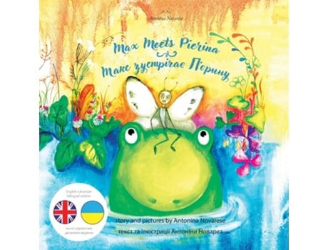 Livro Max Meets Pierina / ???? ????????? ?????? English / Ukrainian Bilingual Childrens Picture Book de Antonina Novarese (Inglês)