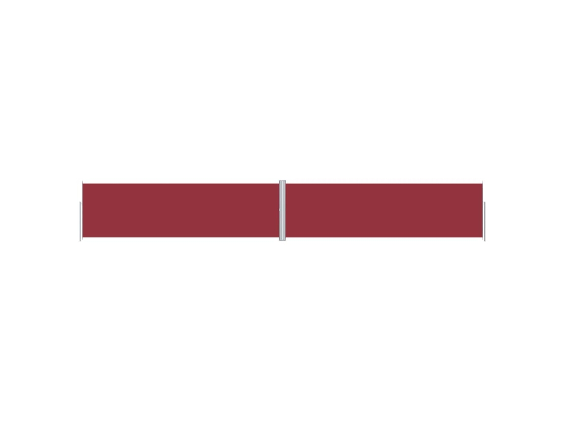 Side Awning, Side Awnings Vidaxl Vermelho Tecido (180 X 1200 Cm)