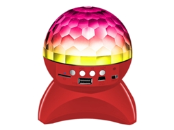 Colunas Bluetooth Ydcy 1023H47 Vermelho