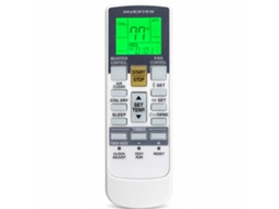 Comando Remoto Para Ar Condicionado Compatível Com Fujitsu Ar-ry12, Ecrã Retroiluminado_zhd