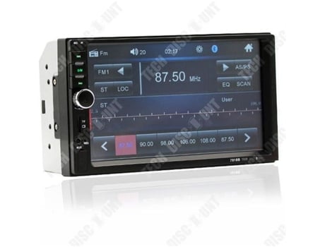 Td® Universal 7 Polegadas Hd Tela De Toque Bluetooth Carro Mp5 Player Carro 7 Polegadas Hd Tela De Toque Bluetooth Rádio Zentavo