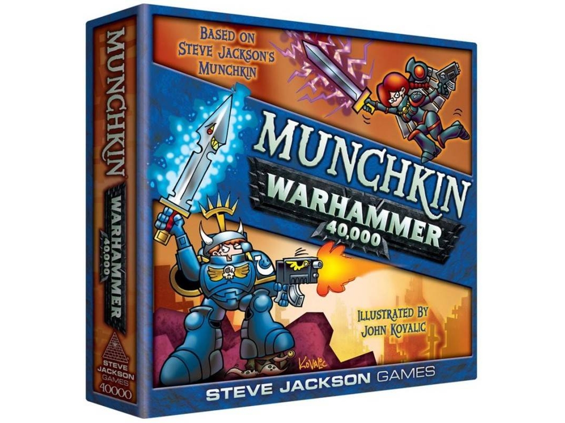 Jogo de Tabuleiro STEVE JACKSON GAMES Munchkin Warhammer 40K (Inglês - Idade Mínima: 8)
