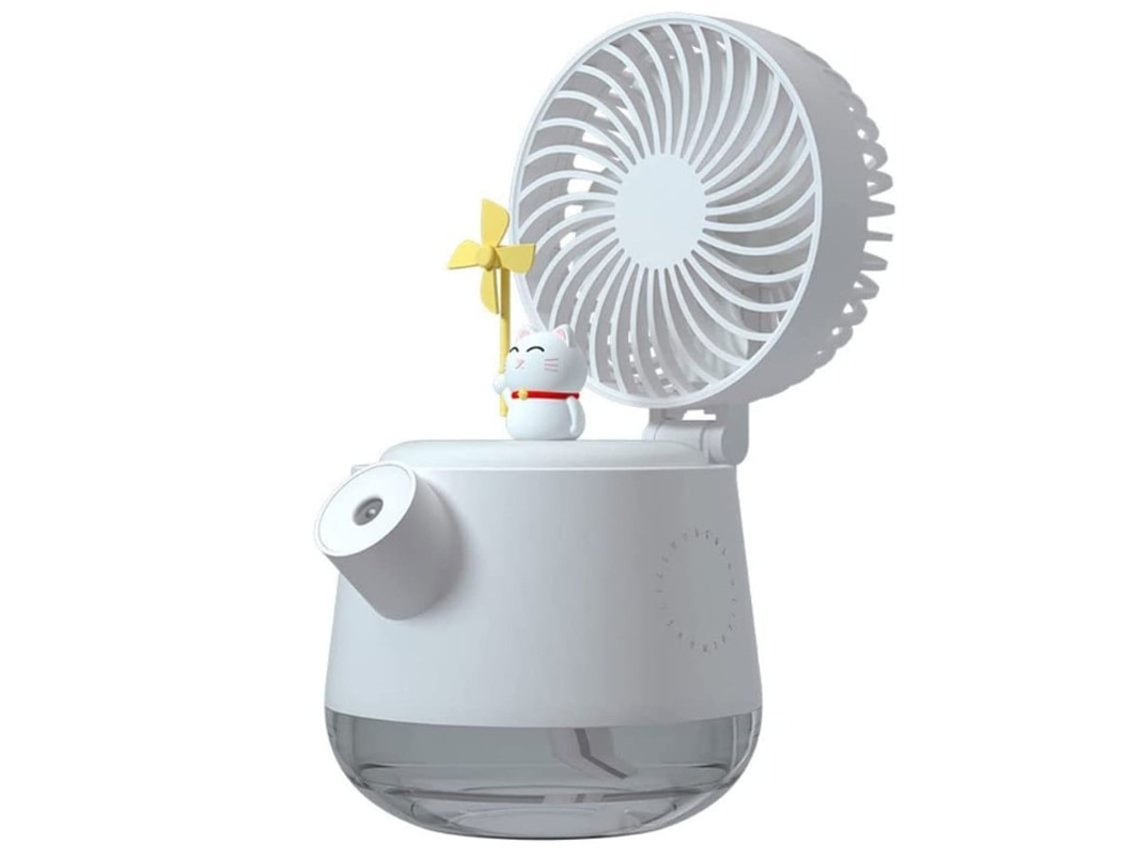 Ventoinha Portátil YIZHOOD Fans377 Branco