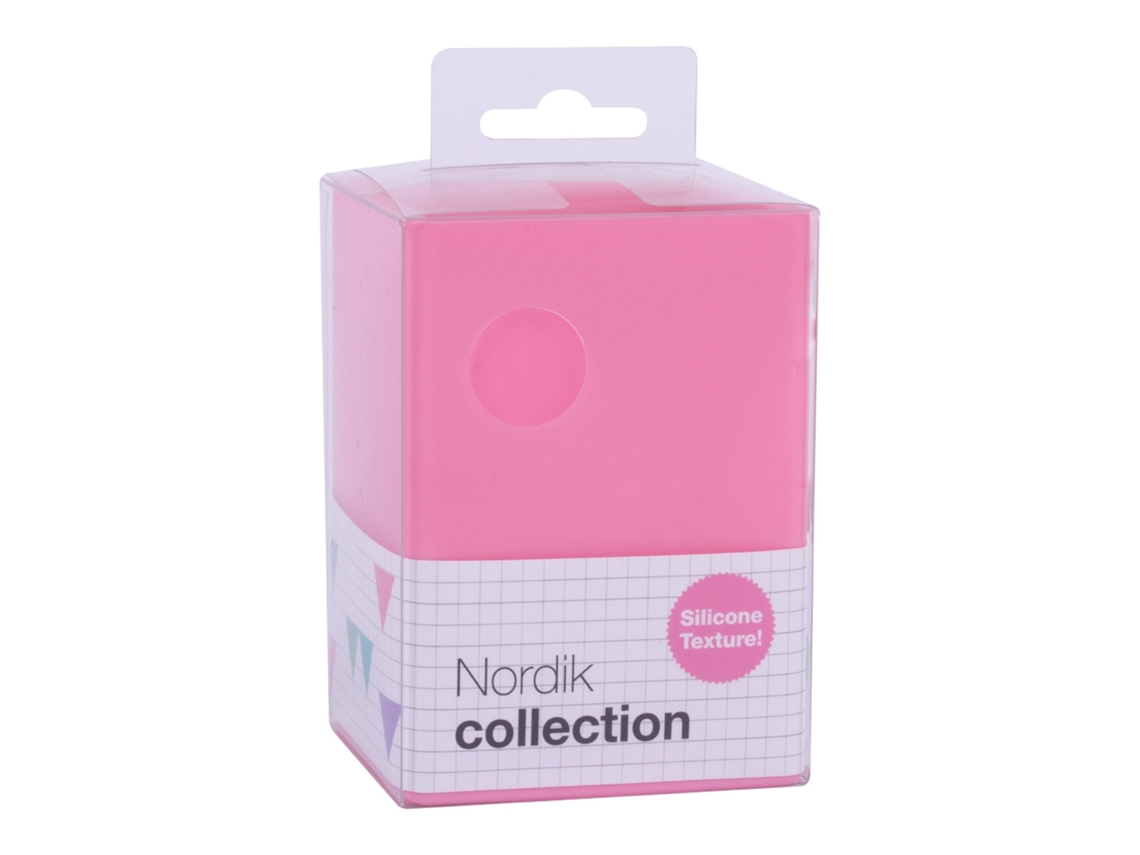 Porta Lápis Silicone Nordik Rosa