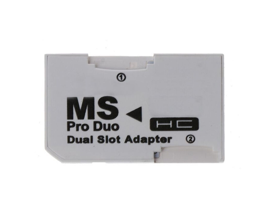 Leitor de Cartão Sd Tf, Adaptador para Slot Único/duplo para Controle Psp e Cartão AQUAFORGE