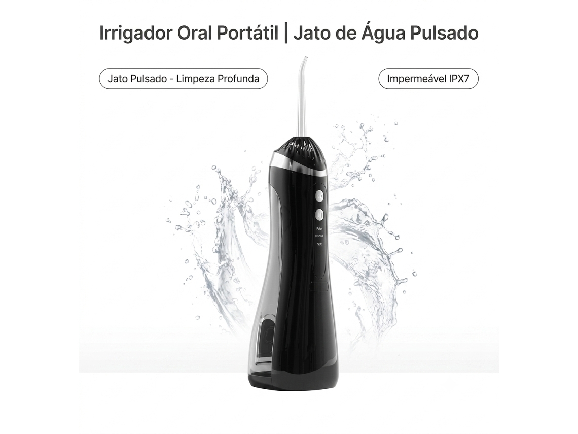 Irrigador Oral Portátil Flosser De Água