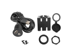Acessórios Dos Adaptadores Do Conversor Do Telefone Móvel Do Carro De 2m De Comprimento Usb E De 3.5mm