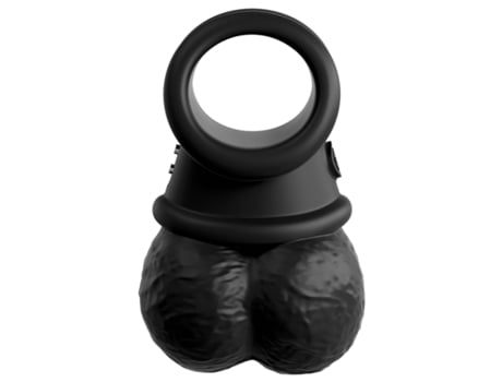 Vibrador Escrotal De Silicone The Crown Jewels Com Pesos KING COCK