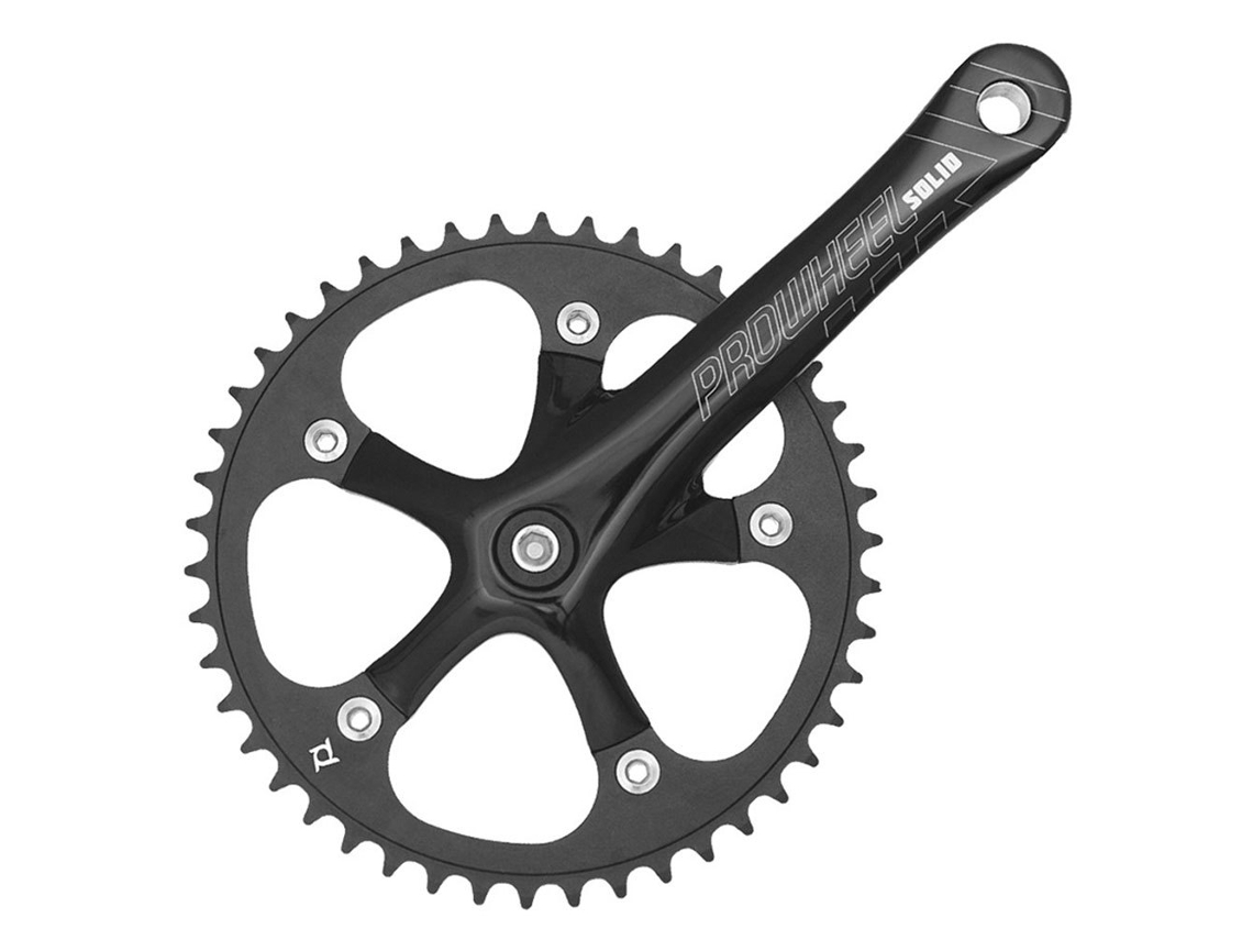 Pedaleira com Prato Fixie Prateado 175 Mm / 48Tprowheel