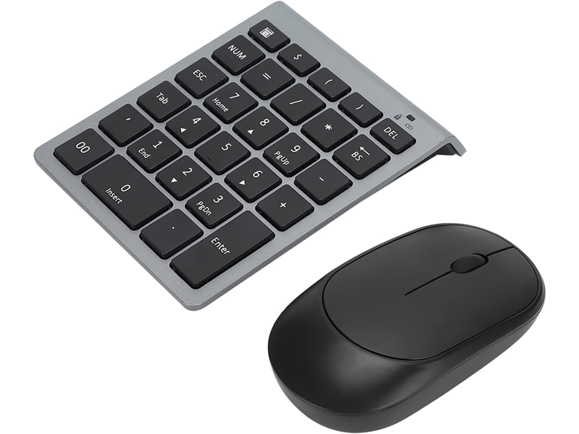 Conjunto De Teclado E Mouse Digital Sem Fio, Usb