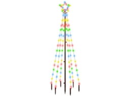 Christmas Tree With Spike, Christmas Trees With Spikes Vidaxl Multicolor Aço (180 X 70 Cm)