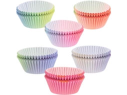 De Papel Para Cupcakes, Resistentes À Gordura E Ao Calor, Em 6 Cores Degradê, Pacote Com 300 Gokoco