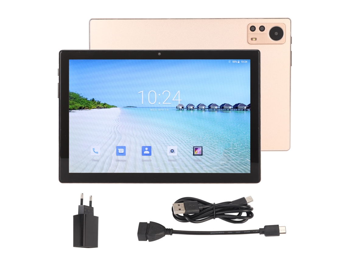 Tablet Android 8.1 De 10,1 Polegadas Com 5g Wifi E Chamada 4g Other