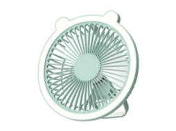 Ventilador De Camping Recarregável De 1200mah Com Gancho E Suporte Para Abraçar, Para Meninos E Meninas