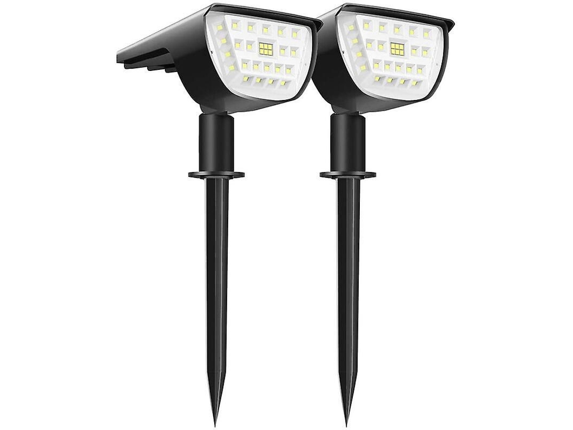 2 Luzes Solares De Parede Com 32 Leds, Dimerizáveis