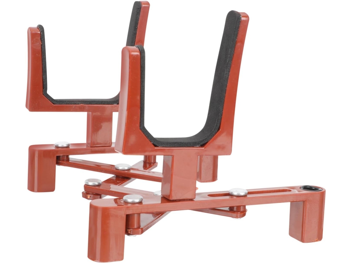 Suporte Profissional Extensível Para Violino, Vermelho, Abs