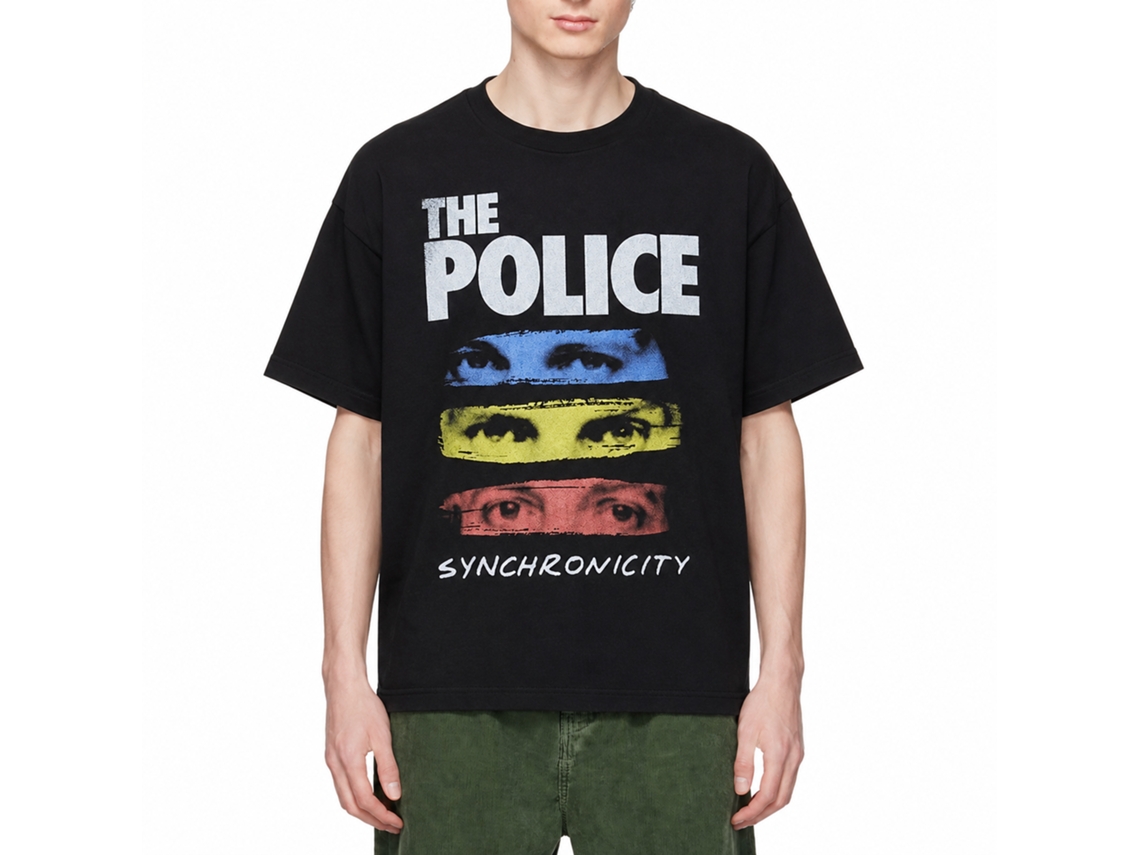 The Police Synchronicity T-shirt 2 Unisex Adults Size:xxxl