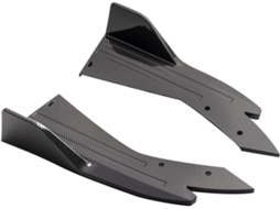 Protetor de para-choque traseiro de 48 cm (2 peças) em ABS de alta resistência para carros.
